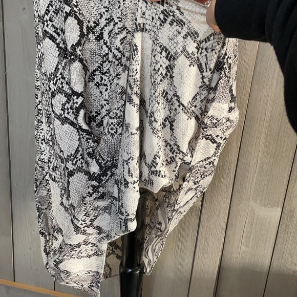 Express Snake Print Slip Dress - Picture 3 of 4